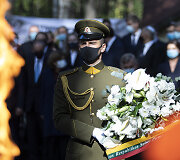 Lietuvos žydų genocido aukų pagerbimo ceremonija