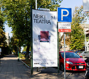 LNDT reklaminis stendas