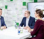 15min studijoje &ndash; Gintautas Paluckas ir Indrė Genytė-Pikčienė