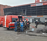 Rygos prekybos centre &bdquo;Jugla&ldquo; kilo gaisras