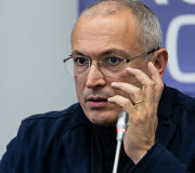 Gabrieliaus Landsbergio ir Michailo Chodorkovskio spaudos konferencija
