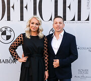 &bdquo;L'Officiel&ldquo; žurnalo rugsėjo numerio pristatymo akimirka