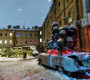 Kalėdi&scaron;kai pasipuo&scaron;ęs Vilniaus senamiestis