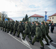 Motorizuotosios pėstininkų brigados &bdquo;Žemaitija&ldquo; &scaron;auktinių priesaika