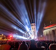 700-ojo Vilniaus gimtadienio renginys Katedros aik&scaron;tėje ,,Laiko portalas&ldquo;