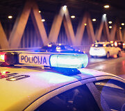 Vilniaus kelių policijos naktinis reidas sostinės gatvėse