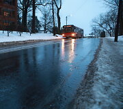 Kaune &ndash; slidi kelio danga