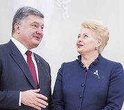 Dalia Grybauskaitė susitiko su Ukrainos prezidentu Petro Poro&scaron;enka