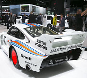&bdquo;Porsche&ldquo; automobilių stendas Frankfurto automobilių parodoje