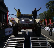 &bdquo;Ladoga Rally 2017&ldquo; starto podiumas