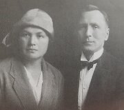 1927 m. Teofilė Didžiulytė &ndash; Gricevičienė ir  Juozas Gricevičius