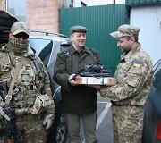 Labdara ir pie&scaron;iniai Ukrainos kariams