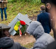 Kaune atidengtas ženklas Holokausto aukoms atminti