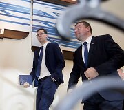 Mantas Bartu&scaron;ka ir Saulius Skvernelis