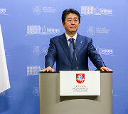 Japonijos Ministras Pirmininkas Shinzo Abe
