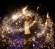 Ukrainos sostinėje vyko ugnies festivalis