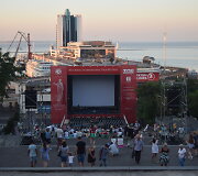 Odesos kino festivalis ant žymiųjų Potiomkino laiptų