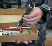 Policijos pareigūnai mokysis įrengtoje inscenizuotoje įvykio vietoje