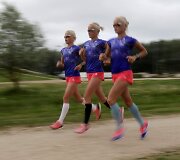 Estijai Olimpinėse žaidynėse atstovaus maratono bėgikės trynukės Leila, Lily ir Liina Luik
