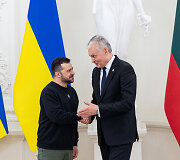Lietuvos ir Ukrainos Prezidentų bendro parei&scaron;kimo pasira&scaron;ymas