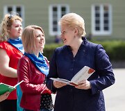 Dalia Grybauskaitė paskelbė Nacionalinės bibliotekų savaitės pradžią.