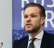 Gabrieliaus Landsbergio ir Michailo Chodorkovskio spaudos konferencija