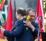 Naglis Puteikis ir Arvydas Juozaitis