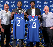 Docas Riversas, Kawhi Leonardas, Paulas George'as, Steve'as Ballmeris