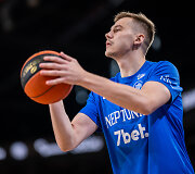 Pirmasis mažojo finalo mačas: Klaipėdos &bdquo;Neptūnas&ldquo; &ndash; Panevėžio &bdquo;Lietkabelis&ldquo;. Vitalijus Kozys