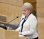 Lietuvos prezidentė Dalia Grybauskaitė
