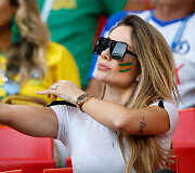 Brazilo Roberto Firmino žmona Larissa Pereira