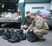 Labdara ir pie&scaron;iniai Ukrainos kariams