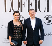 &bdquo;L'Officiel&ldquo; žurnalo rugsėjo numerio pristatymo akimirka