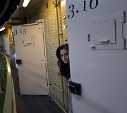 Pabėgėliai ir migrantai Nyderlanduose apgyvendinti buvusio kalėjimo patalpose