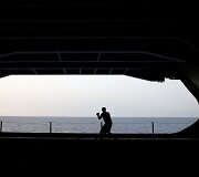JAV karių gyvenimas lėktuvne&scaron;yje &bdquo;USS Harry S. Truman&ldquo;