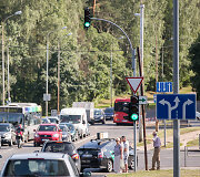 Ateities g. ir Baltupio g. sankryža Vilniuje
