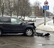 Vilniuje susidūrė &bdquo;Honda&ldquo; ir BMW