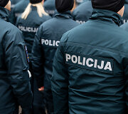 Vilniaus apskrities vyriausiojo policijos komisariato vadų pasikeitimo ceremonija