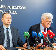 Saulius Briginas, Justas Laucius