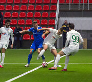 Kontrolinės futbolo rungtynės: Vilniaus &bdquo;Žalgiris&ldquo; - Rygos FS