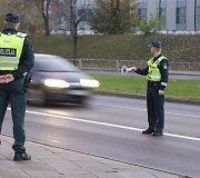 Policijos akcija Vilniuje