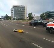 BMW avarija Vilniaus Ulonų gatvėje