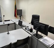 I&scaron;puolis prie&scaron; teisėją įvyko &scaron;ioje Kauno apylinkės teismo salėje