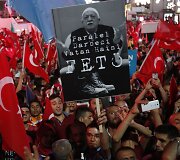Demonstracija prie&scaron; Fethullah Guleną Turkijoje