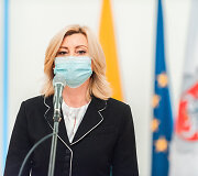 Vidaus reikalų ministrės A. Bilotaitės pristatymas