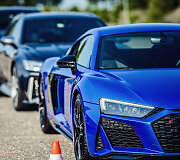Naujausi &bdquo;Audi RS&ldquo; modeliai i&scaron;bandyti &bdquo;Nemuno žiedo&ldquo; lenktynių trasoje
