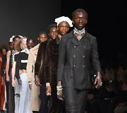 &bdquo;Wales Bonner&ldquo; 2016 m. rudens-žiemos kolekcijos modelis