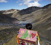 Sniego žvaigždės piligrimų festivalis Peru