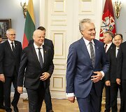 Gitanas Nausėda priima Vyriausybės narius