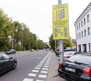 Naujai pasirodęs parkavimosi ženklas Vilniuje